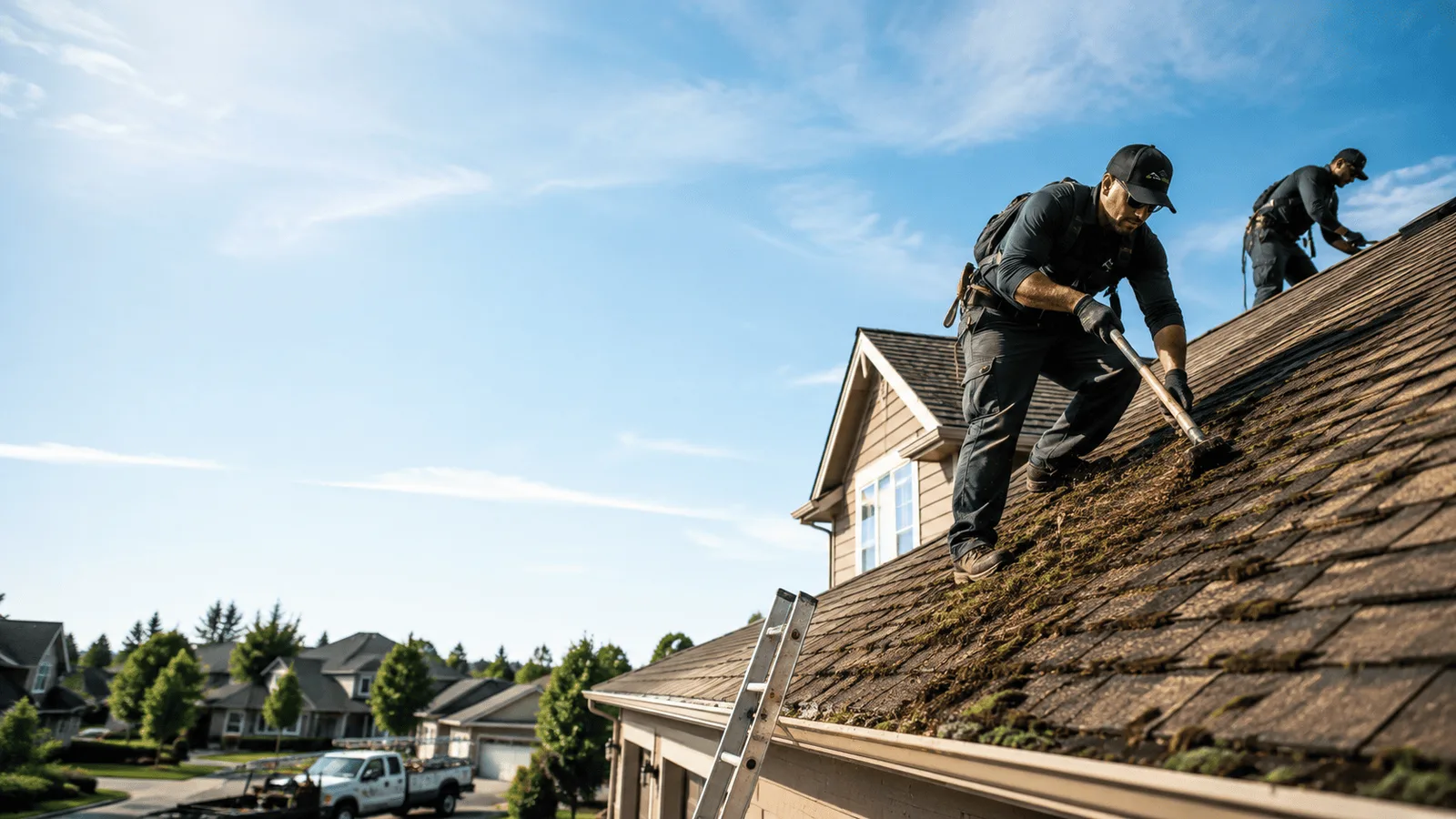 Roof Moss Removal in Foster, VA near me